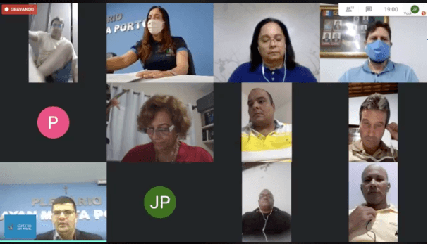 Imagem da notícia: A sessão ordinária do dia 04 de junho, foi realizada no plenário virtual, isso evitando a aglomeração por conta da pandemia do novo coronavírus (COVID-19).