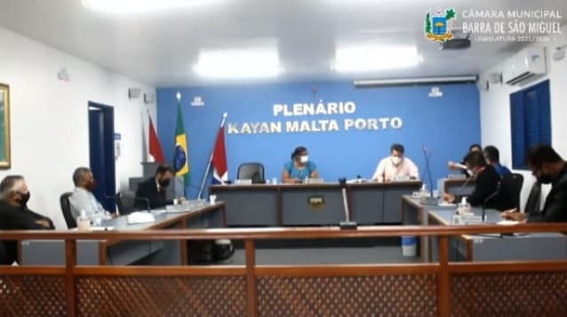 Imagem da notícia: Vereadores discutem custeio do Legislativo na 5ª Sessão da Câmara da Barra de São Miguel