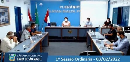 Imagem da notícia: 1º Sessão Ordinária de 2022, vereadores apresentam matéria oriundas do Poder Executivo