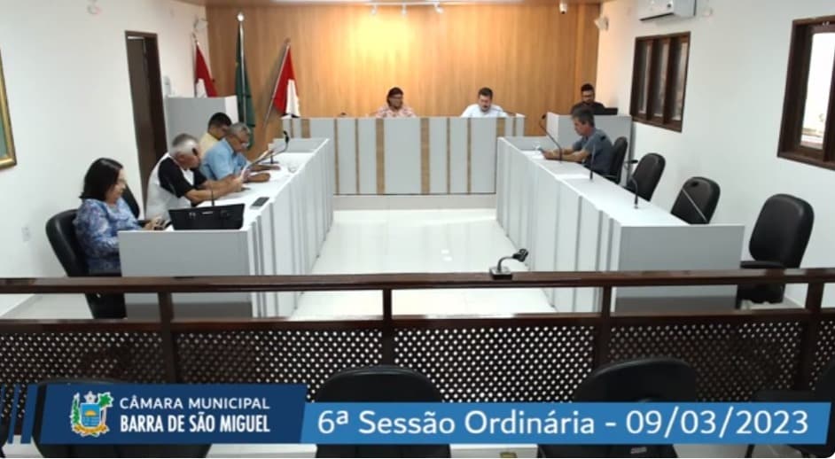 Imagem da notícia: 6º Sessão Ordinária de 2023, vereadores se reúnem para apreciação de projetos e indicações.